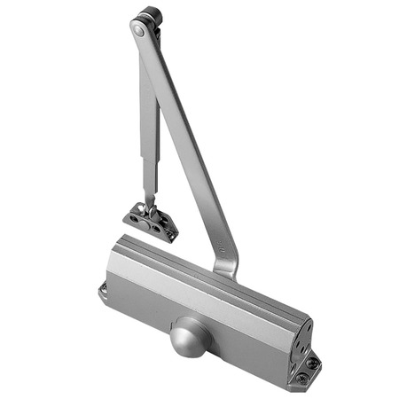 Norton Co Manual Hydraulic 1600BC Series Closers Door Closer Heavy Duty Interior and Exterior, Aluminum 1604BC 689